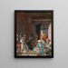 And the prayer of faith will save the sick - John Frederick Lewis — framed artwork on a wall