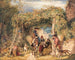 Figures et animaux dans un vignoble - John Frederick Lewis — artwork view