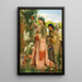 Lilium auratum - John Frederick Lewis — framed artwork on a wall