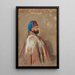 Portrait of General Jochmus Pacha circa 1841 - John Frederick Lewis — framed artwork on a wall