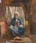 Sketch for In Cairo, Bezestein El Khan Khalil - John Frederick Lewis — artwork view