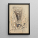 Le bazar Bezestein El Khan Khalil au Caire - John Frederick Lewis — framed artwork on a wall