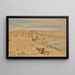 the Temple hypæthre at Philae, Upper Egypt - John Frederick Lewis — framed artwork on a wall