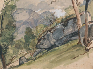 La vallée de Lutscheuen - John Frederick Lewis — artwork view