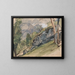 La vallée de Lutscheuen - John Frederick Lewis — framed artwork on a wall
