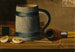 Still life with mug and pipe - John Frederick Peto — artwork view