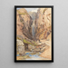 The Castalian Spring at Delphi - John Fulleylove — framed artwork on a wall
