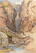 The Castalian Spring at Delphi - John Fulleylove — artwork view