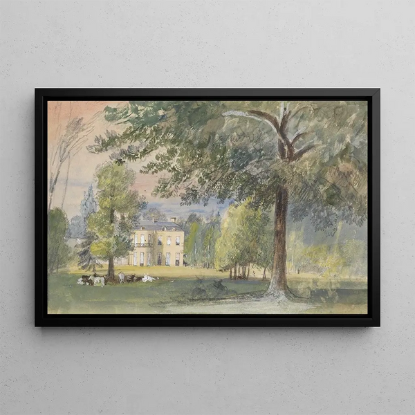 a Georgian house - John Gendall — framed artwork on a wall
