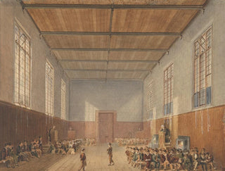 The rugby school hall - John Gendall — artwork view