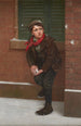 Anticiper le moment parfait - John George Brown — artwork view
