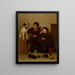 Entre les mains de l'ennemi - John George Brown — framed artwork on a wall