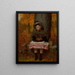 On the way to school - John George Brown — framed artwork on a wall