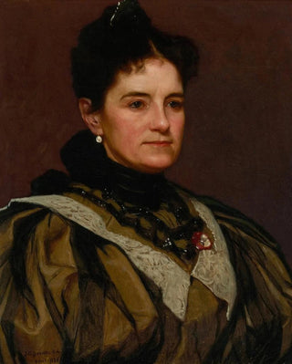 John George Brown - The Artists Wife.webp