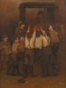 La ruée vers les journaux du soir - John George Brown — artwork view