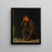 This corner doesn't pay off - John George Brown — framed artwork on a wall