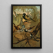 Mésanges - John George Wood — framed artwork on a wall
