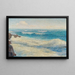 Waves of Stormy Sea - John Gleich — framed artwork on a wall