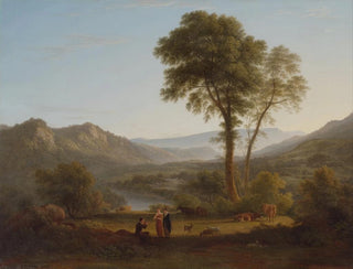 À Matlock, la brume se lève - John Glover — artwork view