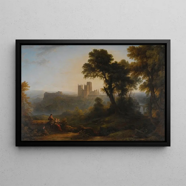 Durham Cathedral - John Glover — framed artwork on a wall