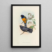 A monograph of the Trogonidae or family of trogons Pl46 - John Gould — framed artwork on a wall