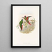 the Birds of New Guinea and adjacent Papuan Islands Pl18 - John Gould — framed artwork on a wall