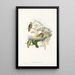 Les oiseaux de Nouvelle-Guinée et des îles Papoues adjacentes Pl24 - John Gould — framed artwork on a wall