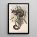 The mammals of Australia Pl021 - John Gould — framed artwork on a wall
