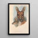 Les mammifères d'Australie Pl044 - John Gould — framed artwork on a wall