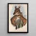 Les mammifères d'Australie Pl050 - John Gould — framed artwork on a wall