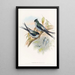 Wallace's Tree Martin Painting - John Gould — framed artwork on a wall