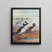 Duck with a Gartered Head - John Guille Millais — framed artwork on a wall