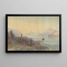 Lac Wakatipu - John Gully — framed artwork on a wall