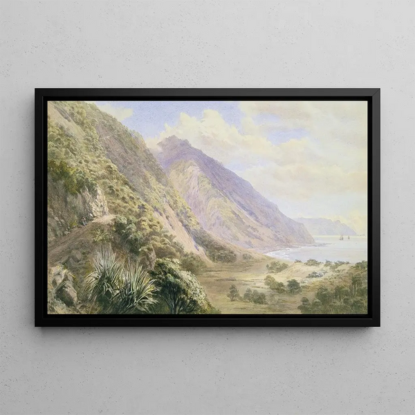 Paekakariki - John Gully — framed artwork on a wall