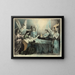 the allegorical representation of the dying Christian - John H Bufford's Sons — framed artwork on a wall
