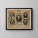 Eminent Prelates of the Catholic Hierarchy of the United States - John H Bufford's Sons — framed artwork on a wall