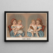 Notre bébé - John H Bufford's Sons — framed artwork on a wall