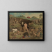 Twelve Temptations: Daniel in the Lion's Den - John H Bufford's Sons — framed artwork on a wall