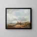 On the Shore - John H Wilson — framed artwork on a wall