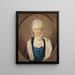 Mme Lushington - John Hamilton Mortimer — framed artwork on a wall