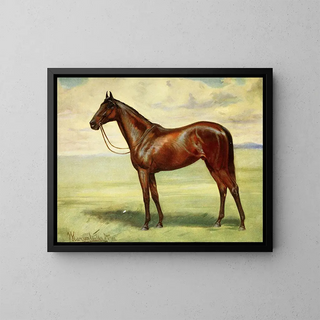 Minoru - John Hanson Walker Jr — framed artwork on a wall