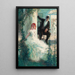 Young couple having an informal conversation - John Harmon Cassel — framed artwork on a wall