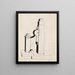 Forme de la machine - John Henry Bradley Storrs — framed artwork on a wall