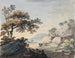The view from the Croix-Rouge hill, Wicklow County - John Henry Campbell — artwork view