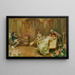 An Elegant Evening - John Henry Frederick Bacon — framed artwork on a wall