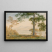 Lac George en automne - John Henry Hill — framed artwork on a wall