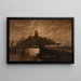 The Longfellow Bridge - John Henry Hill — framed artwork on a wall