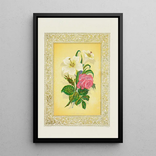 Lys rose - John Henry Ingram — framed artwork on a wall