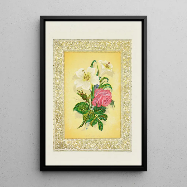 Lys rose - John Henry Ingram — framed artwork on a wall