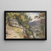 View of Craigy Barns Dunkeld South - John Henry Mole — framed artwork on a wall
